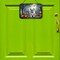 Edge Collections - 8" x 12" - Multicolor - English Bulldog Spooky Halloween Wall or Door Hanging Aluminum Print - 1 Piece